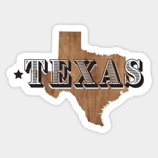 Texas Sticker